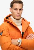 Superdry Expedition Pufferjas met capuchon Heren XL Marmalade Orange