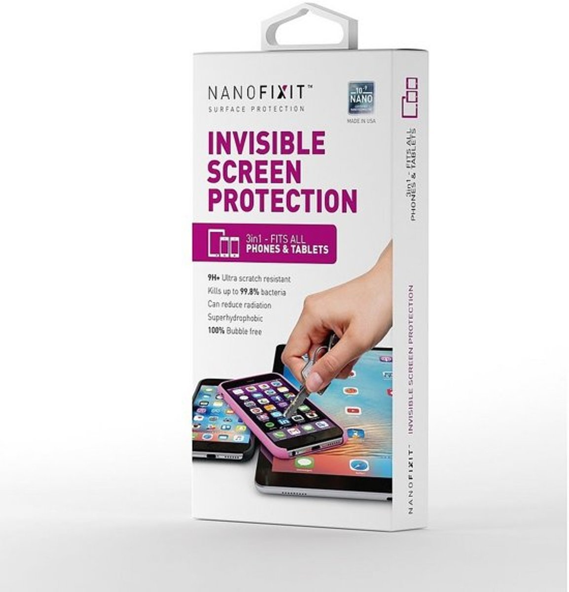 Nanofixit Liquid / vloeibare Screen Protector 9H voor Samsung Galaxy S9 / S9 Plus