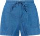 Protest PRTDays Short Femme Taille haute Cordon de serrage Bleu