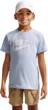 Nike T-shirt Kinderen Sportswear Lichtblauw Katoen Korte Mouw Logo XL
