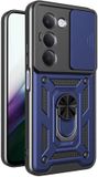 Techsuit Hoesje geschikt voor Xiaomi Redmi 15 - Camshield Back Cover - Bleu