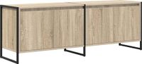vidaXL TV Kast 140 x 36 x 49,5 cm Sonoma Bewerkt Hout