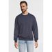 Anytime Anytime fleece sweater donkerblauw melange