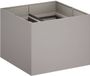 vidaXL Plantenbak Roestkleurig 80 x 80 x 60 cm Weervast Staal