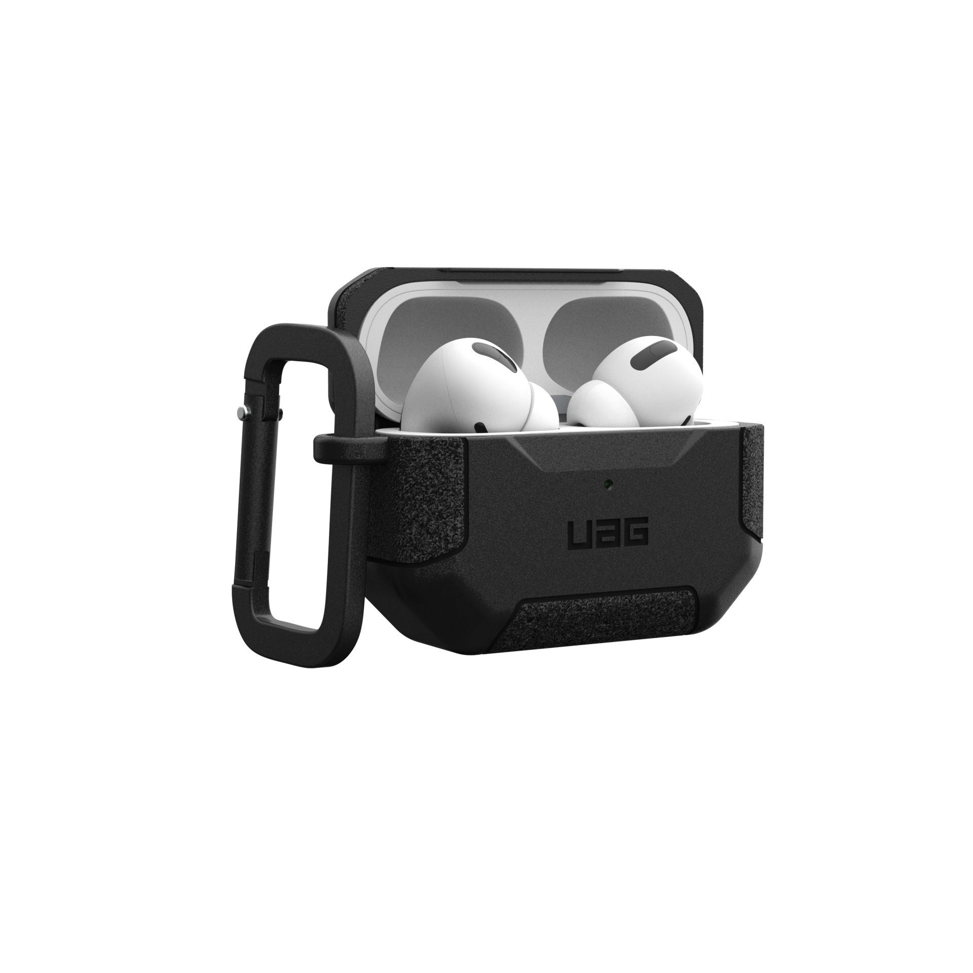 Urban Armor Gear - Opbergtas voor Apple AirPods Pro (2nd Gen, 2022) - Zwart