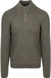 NZA New Zealand Auckland NZA Groene half button trui