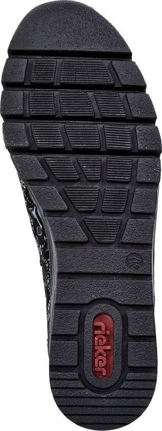 Rieker Sneaker Zwart Maat 41 Dames