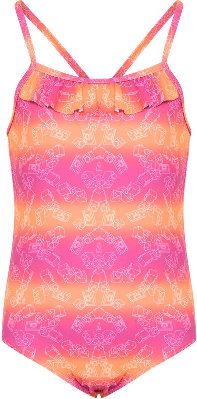 LEGO Wear Lwada 300 Swimsuit - Girls - Orange - Size 140 - 2023