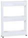 Merkloos Omgoods Verplaatsbare Niche Plank - Keuken Trolley voor Kruidenset (Wit)