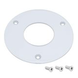 POWERTEC 71218 2-1/2" Hole Subbasis | Clear Router Base Plate, Compatibel met Porter Cable 690/890 Serie Routers, Vervanging voor Porter Kabel 42188