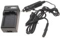 VHBW Chargeur de batterie pour Nikon Z50 - Prise 12V - Noir