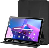 Selected by GSMpunt.nl Lenovo Tablet Hoes Geschikt voor Lenovo Tab M10 HD Gen 2 | Luxe Tri-Fold Book Case | Kunst Leren Bescherm Hoes | Standaard Functie | Zwart