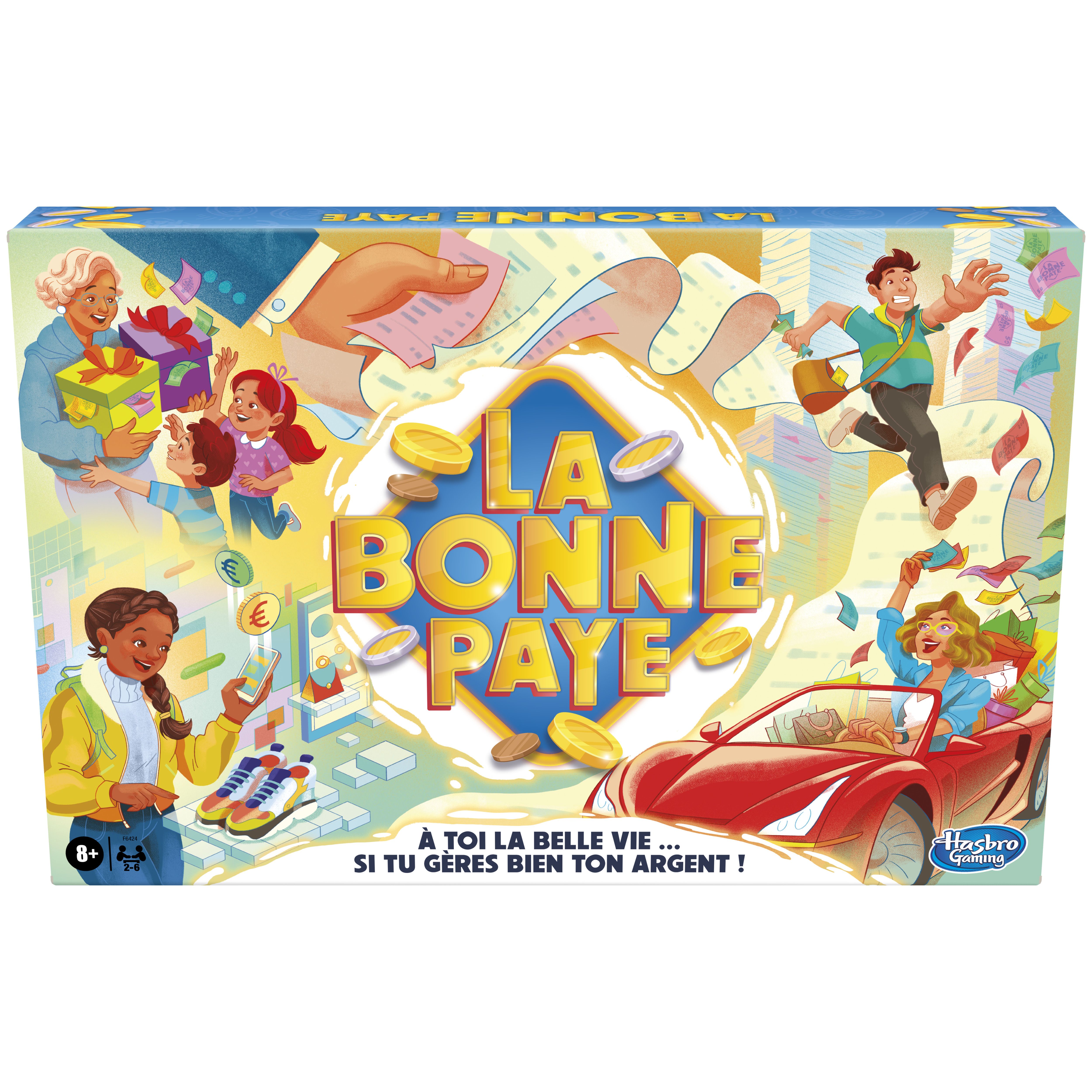 Hasbro Gaming La Bonne Paye Bordspel Familie - Board Game - Family - 2-6 Players - Ages 8+