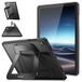 FINTIE Schokbestendige beschermhoes voor Samsung Galaxy Tab A11+ Plus/A9+ | Modle SM-X230/236B/X210/X216/X218 Dunne matte harde hoes met multi-hoek standaard zwart