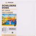 Benson Schildersdoek - 20 x 20 cm - blanco canvas - katoen - 280 grams