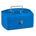 Idena 50030 - geldcassette 8", afmeting 205 x 160 x 90 mm, kleur blauw, 1 stuk