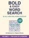 Bold and Easy Word Search for Adults and Seniors: Large Print Puzzle Book Vol. 2