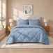 Icecat Couette 2-en-1 Confort Été 200 x 220 cm, Microfibre Lavable