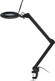Goobay LED-loeplamp met klem, 10 W, zwart