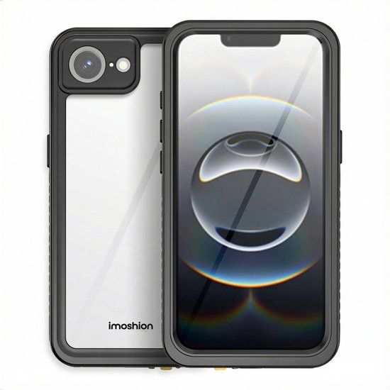 imoshion Waterproof 360 Case Zwart voor Apple iPhone 17e / 16e
