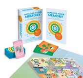 Improve Arcturus Improve Your Memory: With the Astonishing Memory Palace Technique: Includes 52 Cards, 64-page Book, and a Fold-out Memory Map Poster