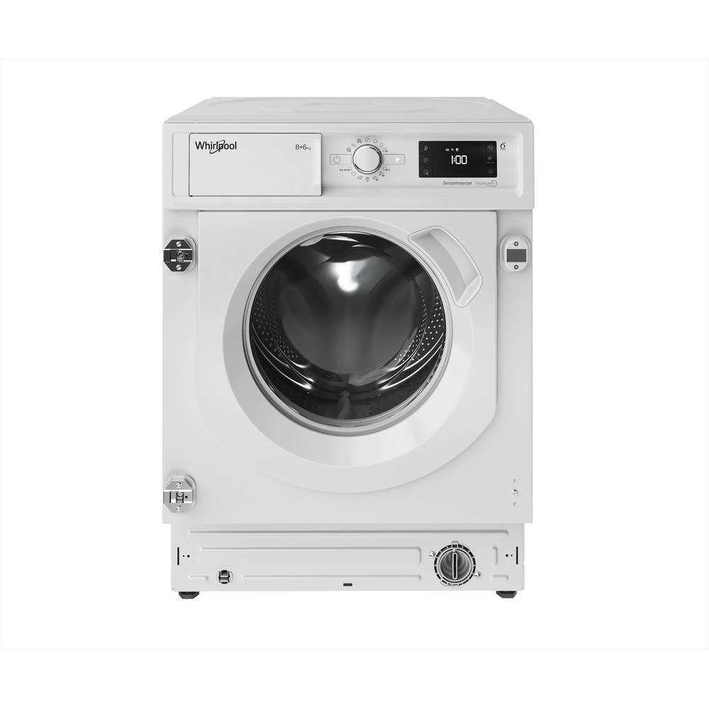 Whirlpool FreshCare BI WDWG 861485 EU Was-droogcombinatie Ingebouwd Voorbelading Wit D