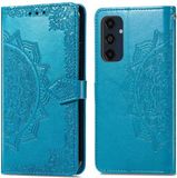 imoshion Mandala Bookcase voor de Samsung Galaxy S24 FE - Turquoise