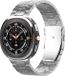 Strap-it Titanium 'Iron' schakel band - zilver