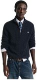 Gant 8050603 Half Rits Trui Blauw S Man