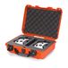 Nanuk 910 waterdichte harde hoes met schuiminzet voor Xbox-controllers - oranje