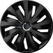 Autostyle Wieldoppen Grip Pro 14 inch Zwart - Set van 4 stuks