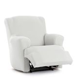 Eysa Bi-elastische bankhoes voor relaxstoel, wit, design Harlem