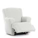 Eysa Bi-elastische bankhoes voor relaxstoel, wit, design Harlem