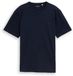 Tom Tailor - Basic T-shirt van katoen - Maat S - sky captain blue