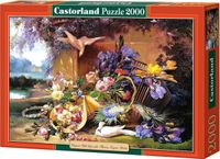 Castorland Nature morte élégante avec fleurs, Eugene Bidau - Puzzle de 2000 pièces