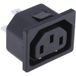 Rs Pro - Connecteur IEC Femelle C13 Montage Rapide, 15A, Fusibles (Prix pour 1)