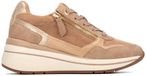 Xti Lage Sneakers Dames Beige Imitatieleer/Suède Maat 40