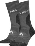 Head Hiking Crew Socks 2-Pack - All Climates - Grey - Size 46