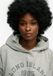 Superdry Athletic Essentials Relaxed Hoodie Dames Gris chiné