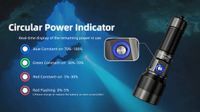 Nitecore DL30 Duiklamp - 1100 Lumen - Zwart