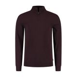 Saint Steve Saint Steve katoenen regular fit gebreide trui - merlot