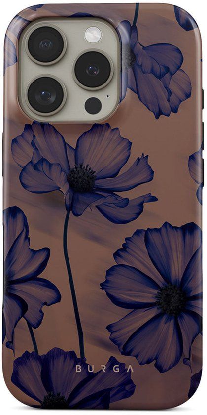 BURGA Telefoonhoesje voor iPhone 16 Pro - MagSafe-compatibel - Schokbestendige Hardcase Hoesje - Velvet Night