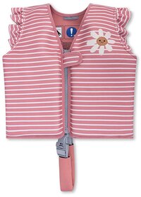 Swim Essentials Rood/Wit Bloemen Gestreept Zwemvest 2-3 jaar