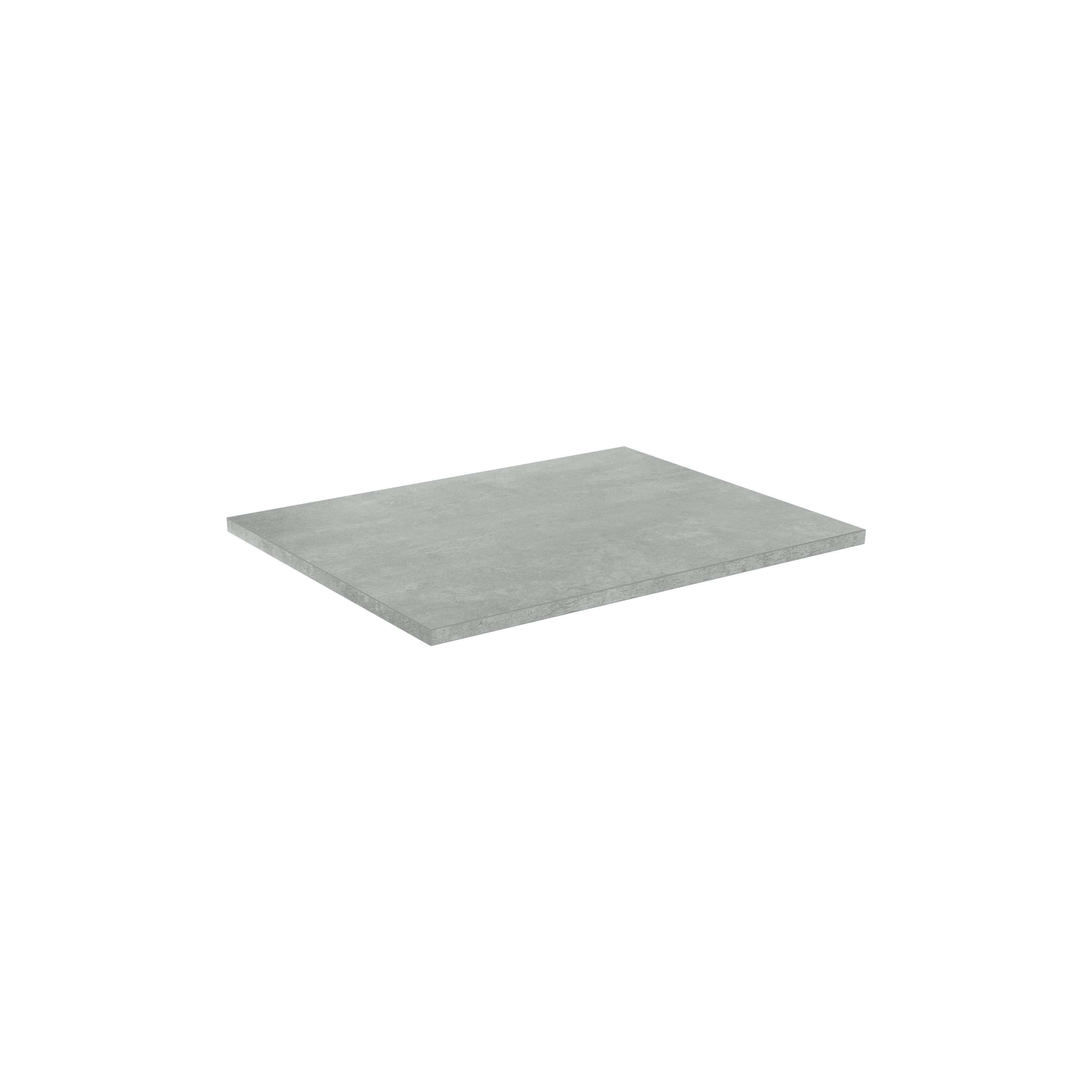 Linie Lado enkel tablet beton donkergrijze melamine 60,5 x 46,5 cm
