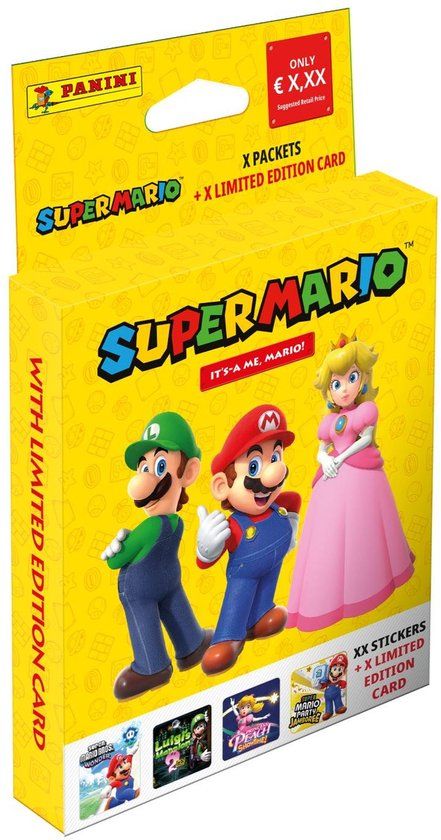 Panini Super Mario Sticker 2 Ecoblister