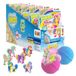 INKEE Surprise Eenhoorn Galupe Verrassing Bad Pomp 5 Stuks Meisjes Badpomp met Eenhoorn Figuur 3D Geur Snoep