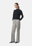 Comma - Vrouwen - Broek met wijde pijpen - Viscose - Regular Fit - Grijs - W40 X L32