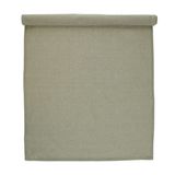 Chemin de table, coton bio GOTS, vert olive, 50 x 150 cm