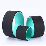 Elzusha - Rouleau de massage et roue de yoga pour massage des tissus profonds - 3 pièces
