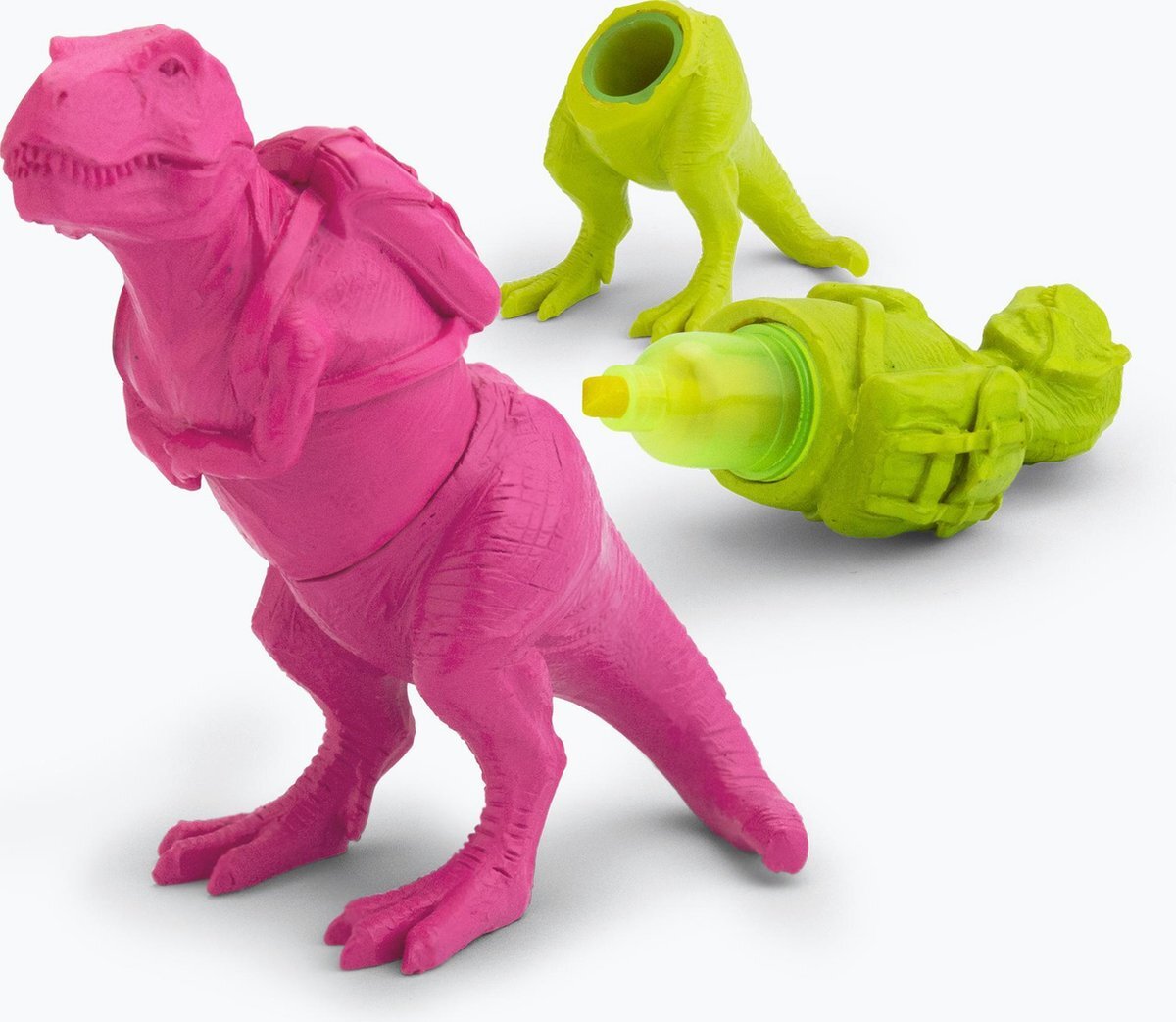 Mustard Desktop Markeerstift - T-Rex - Lime